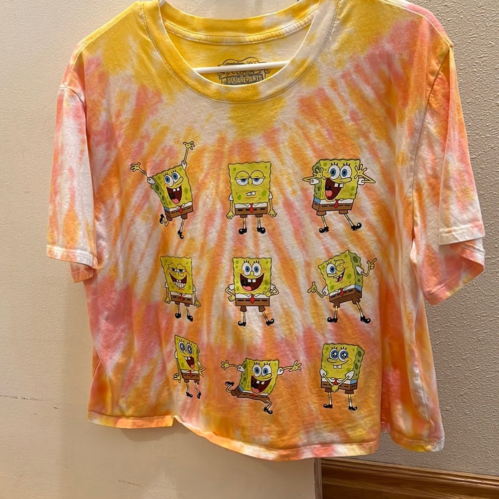 Sponge Bob Crop T-shirt